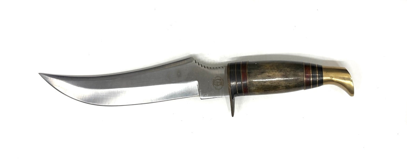 Chipaway Cutlery: 13 Overall Length Hunting Knife with Leather Sheath
