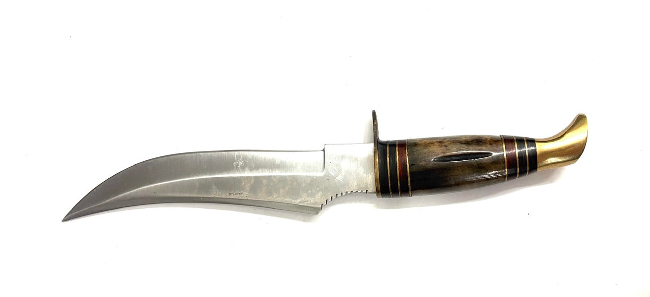 Chipaway Cutlery: 13 Overall Length Hunting Knife with Leather Sheath