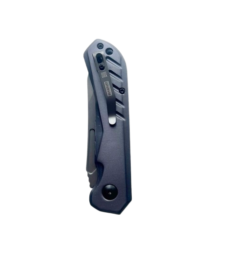 Automatic Knife: Grey with push button release