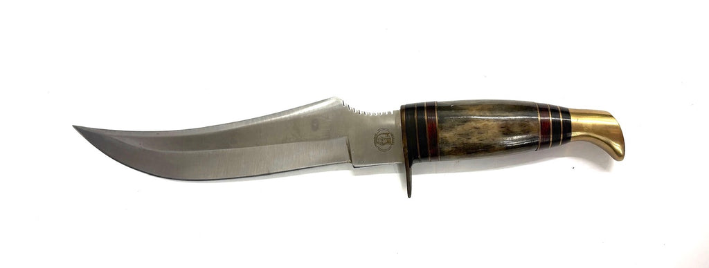 Chipaway Cutlery: 13 Overall Length Hunting Knife with Leather Sheath